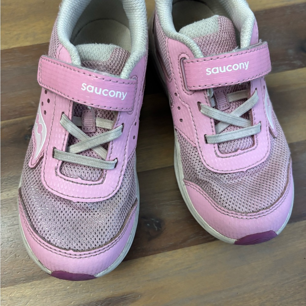 Saucony Kids Pink Sneakers Size 11W